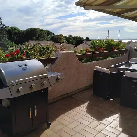 Appartement T3 Spacieux Avec Vue Sur L'Etang De Thau Au 1Er Etage D'Une Villa - Entree Independante Sète Exterior foto